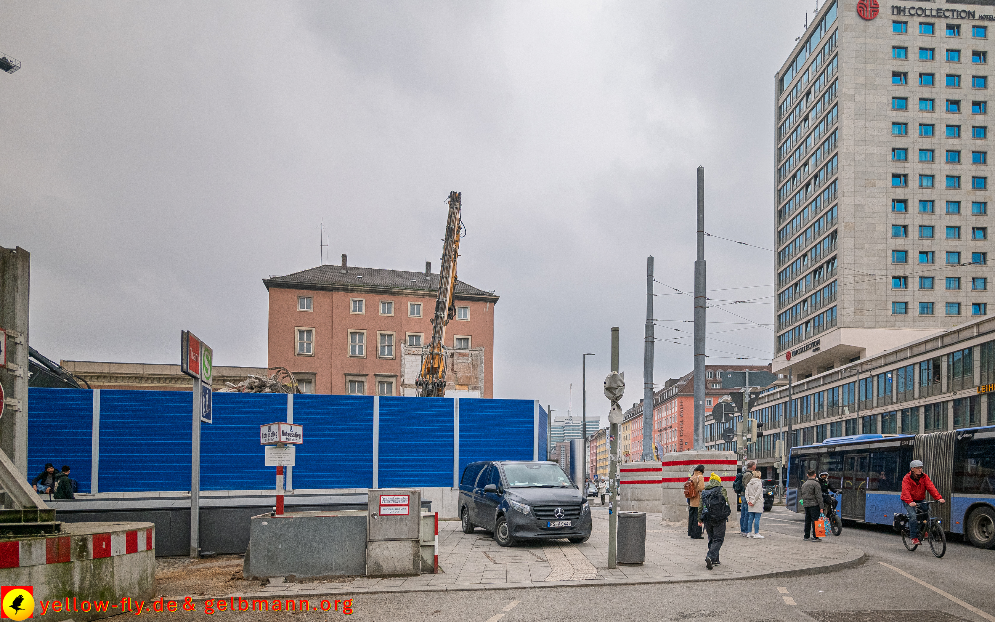 Abriss am Hauptbahnhof